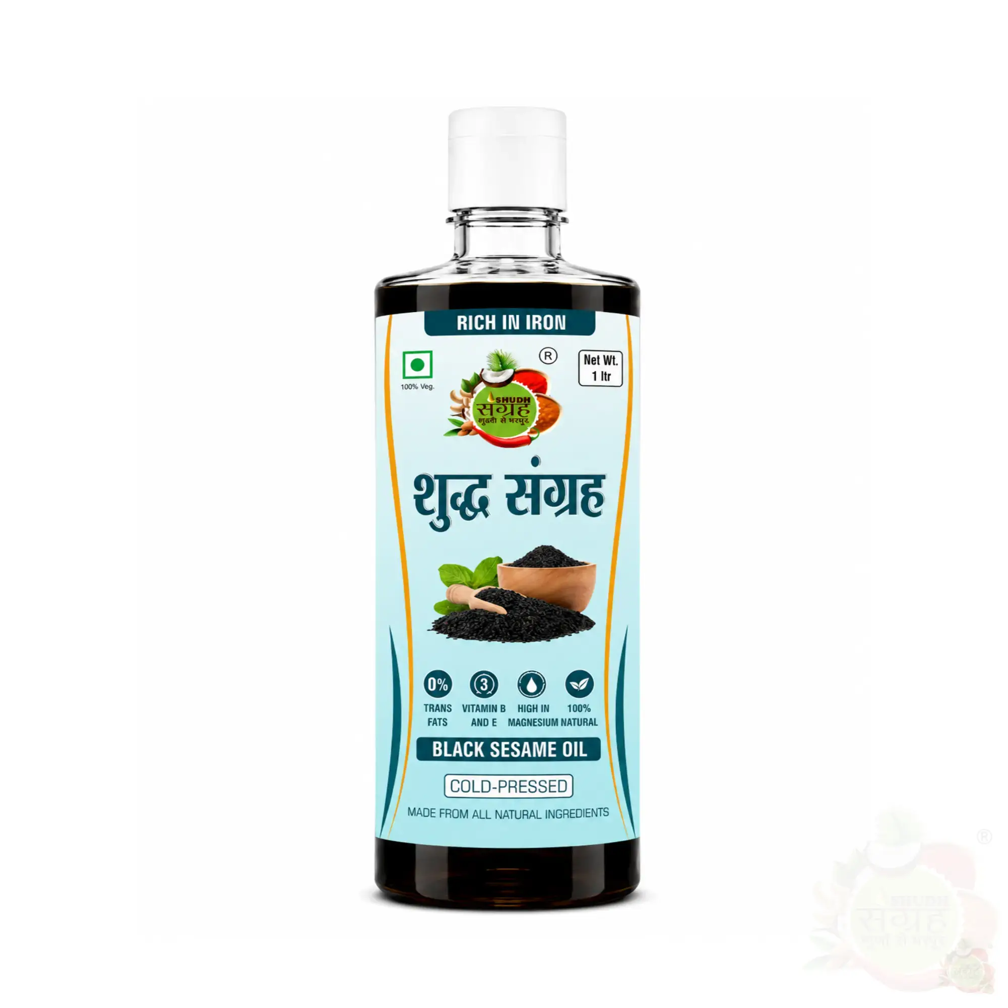 Black Sesame Oil - ( 1 Litre )